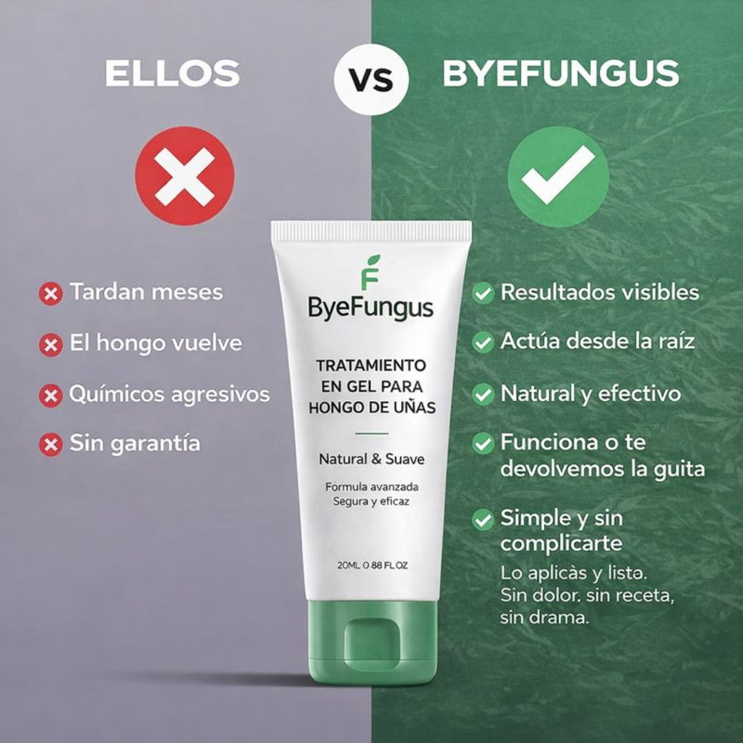 ByeFungus™ – Dile adiós a los hongos y disfruta de unas uñas sanas.